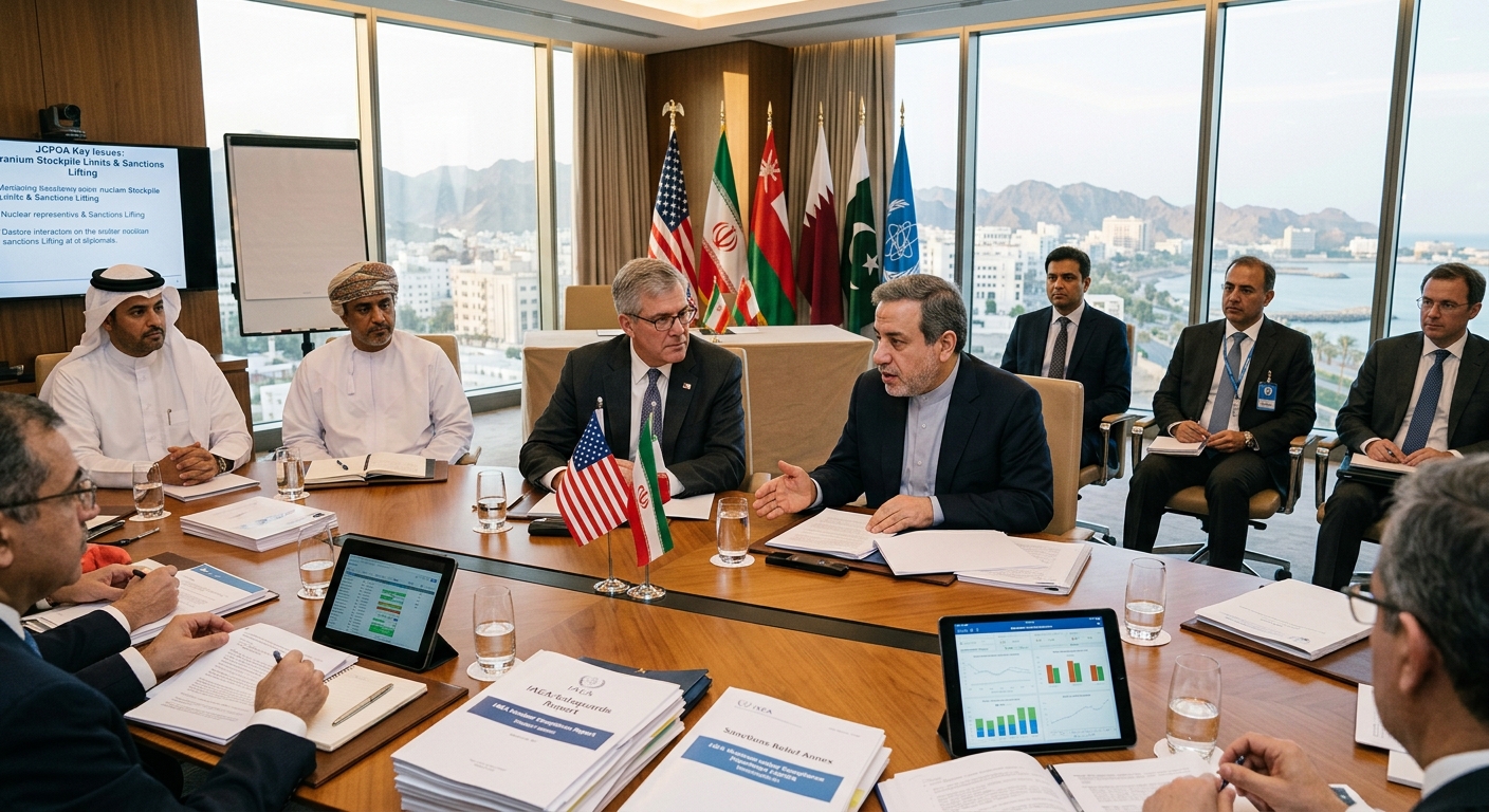 US-Iran Talks Wrap Up with ‘Promising Progress,’ Say Mediators