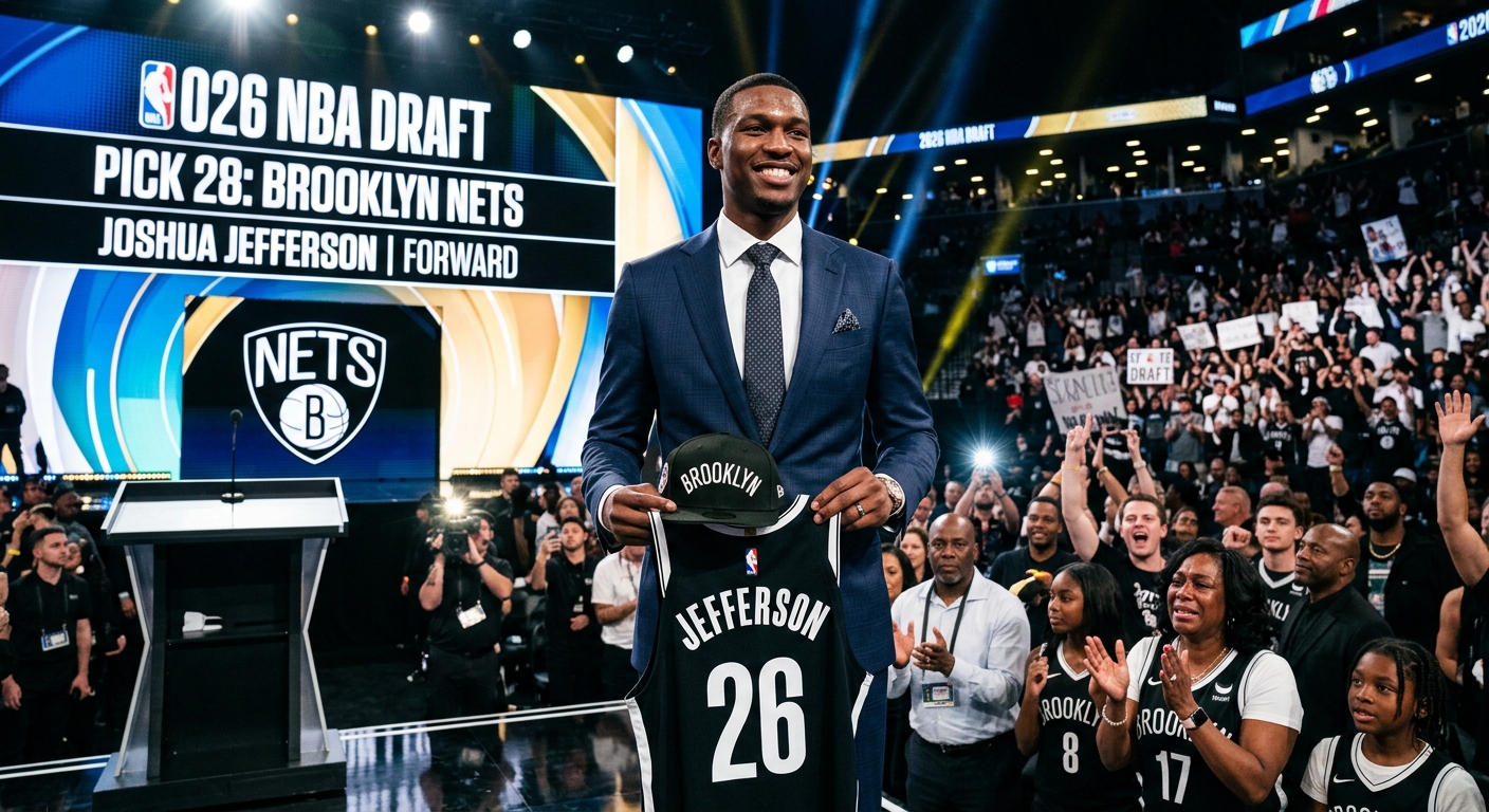 How Nets Joshua Jefferson Became an Unexpected NBA Draft Star Despite Missing the Green Room