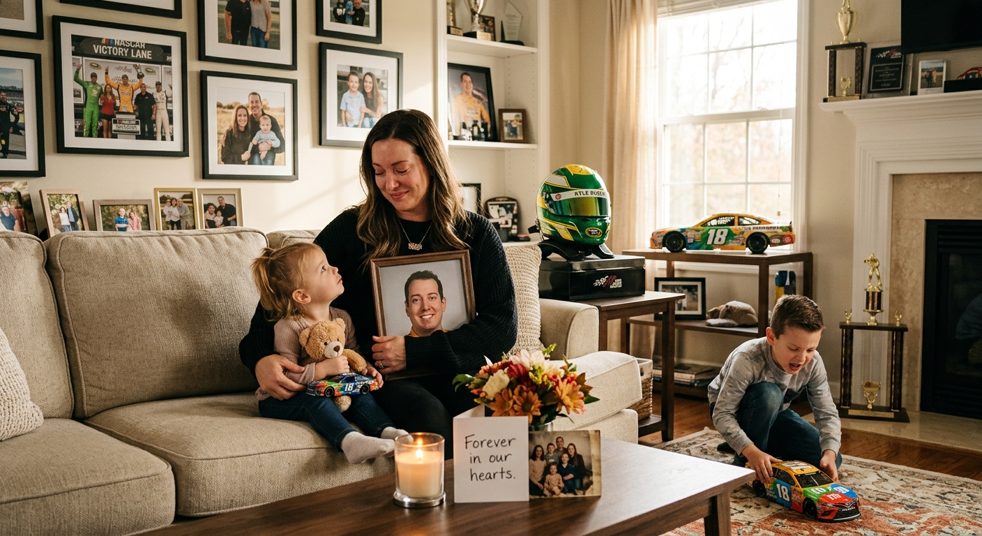 Kyle Buschs Wife Reflects on How Fathers Day Would Have Been Celebrated Just a Month After His Passing