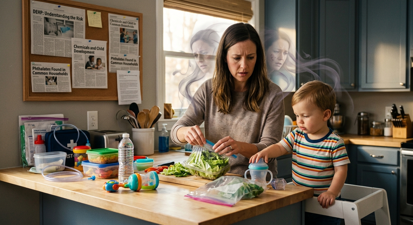 New Study Reveals Common Plastic Chemical May Trigger Lifelong Anxiety