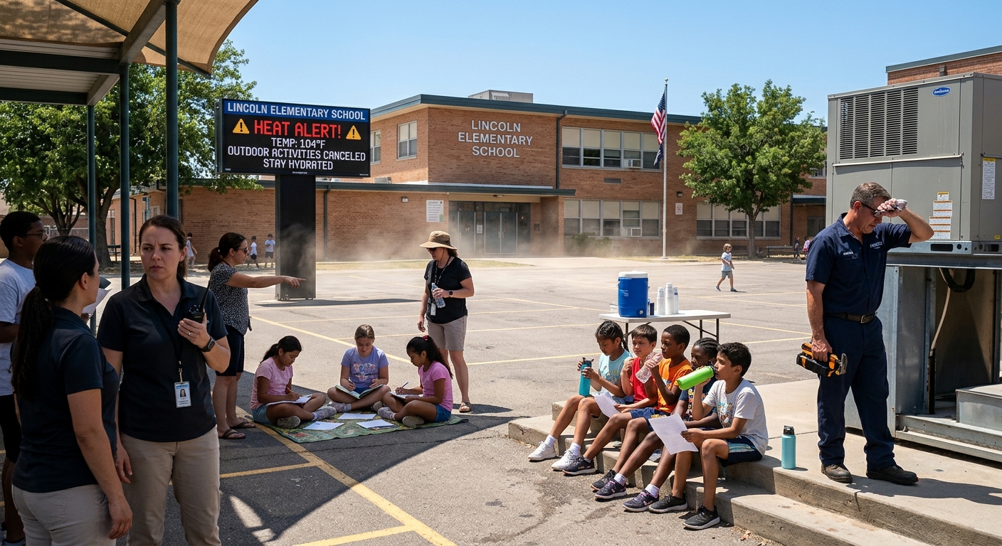Severe Heat Alerts Force Hundreds of Schools to Close – What You Need to Know!