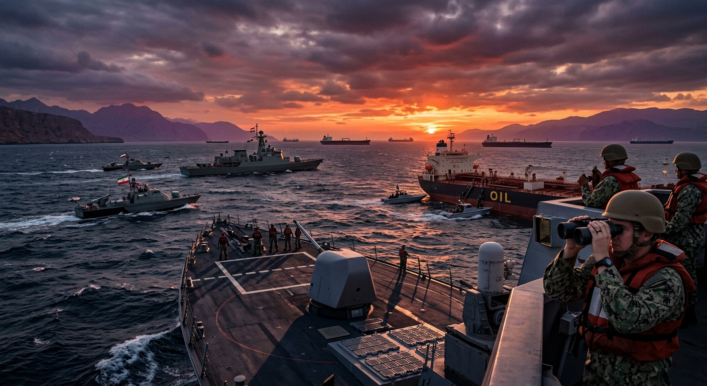 US Urges Iran to Commit to Cease Attacks on Ships in the Strait of Hormuz