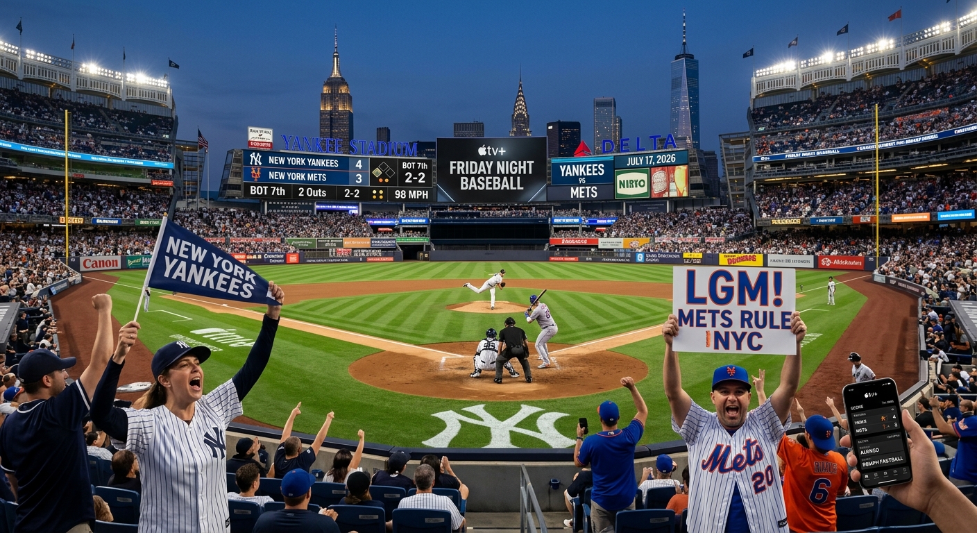Catch Every Pitch: MLB Apple TVs Exciting 2026 Friday Night Baseball Schedule – Complete with Dates, Times, and Teams!